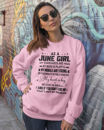 AS A JUNE GIRL - MY STANDARDS ARE HIGH - DTSM06 (SKU05-64-06)