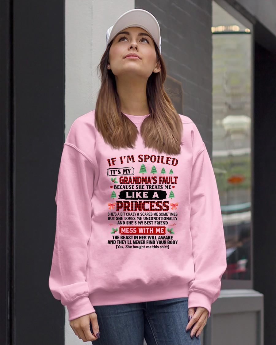 CHRISTMAX T-SHRIT FOR GRANDDAUGHTER - GIFT FROM GRANDMA - NTTD00