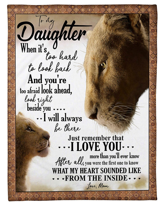 Special Gift For Your Daughter Blanket - From Mom