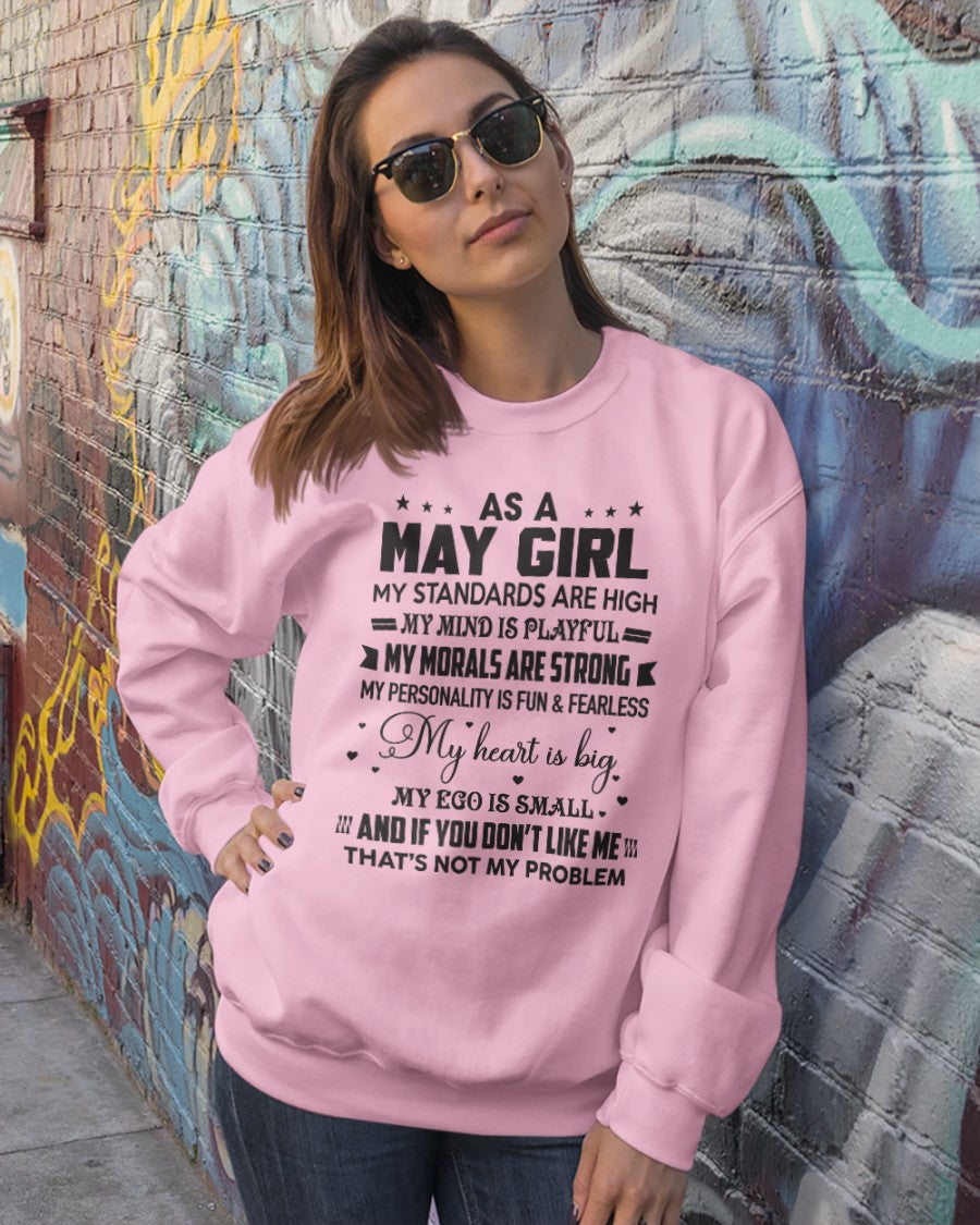 AS A MAY GIRL - MY STANDARDS ARE HIGH - DTSM05 (SKU05-64-05)