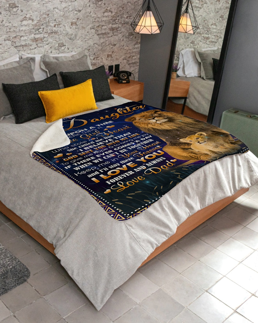 Special blanket for Daughter - From Dad blanket