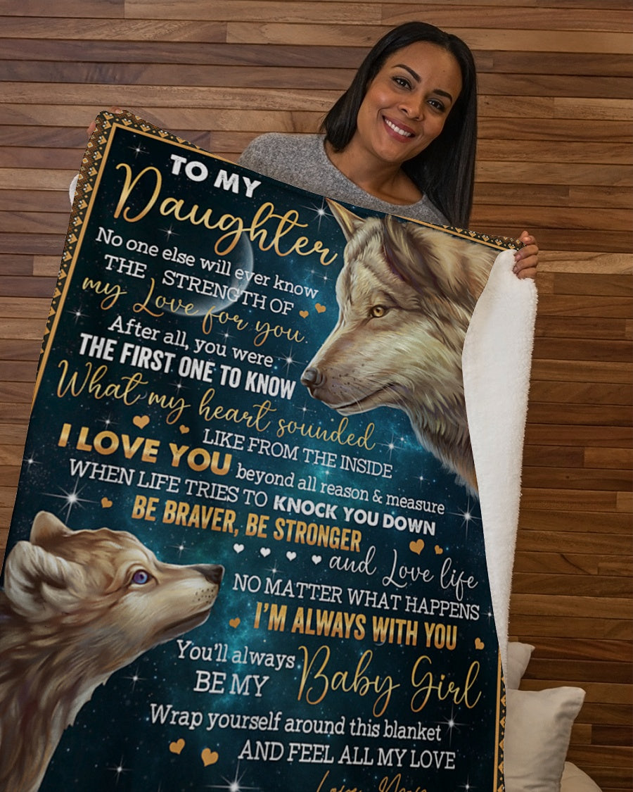 Special blanket for Daughter - From Mom blanket