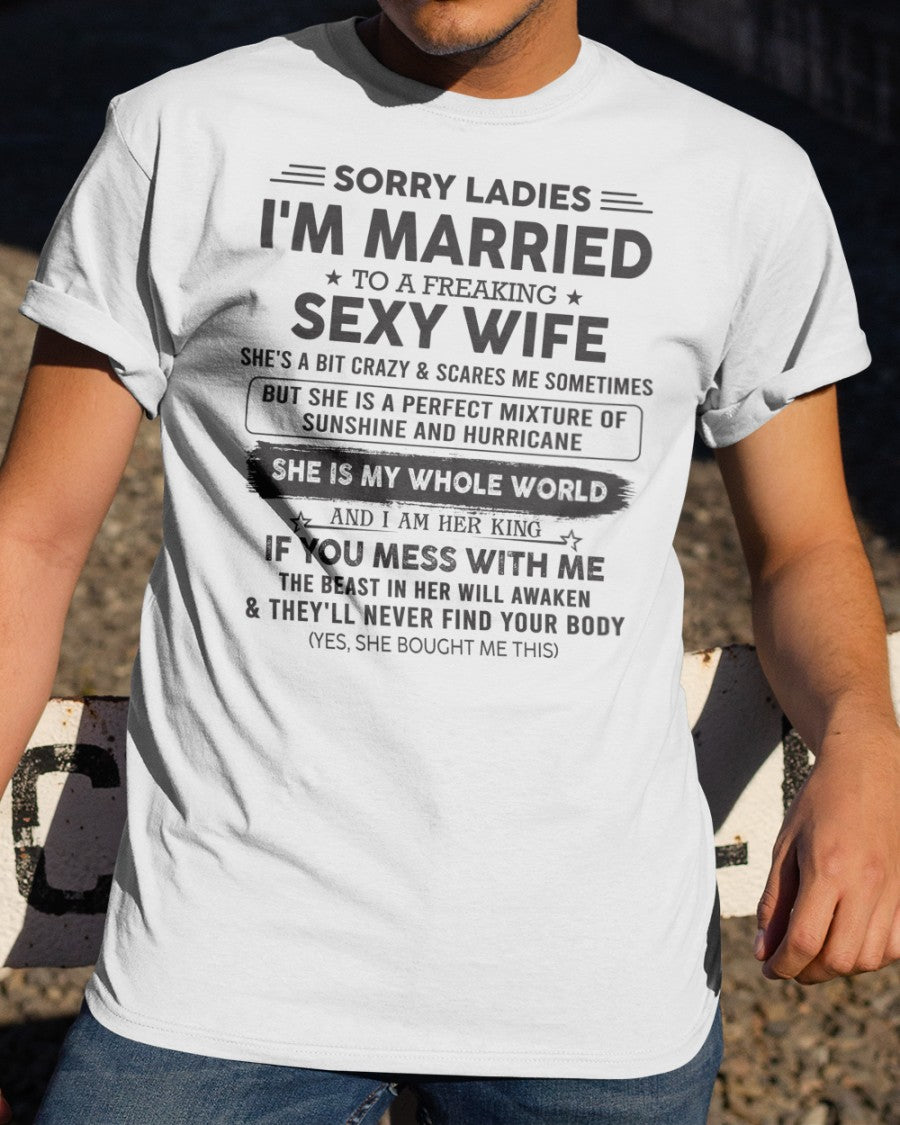 Sexy Wife - Perfect T-Shirt For Your Husband DTSM00 (SKU-07-120-00)