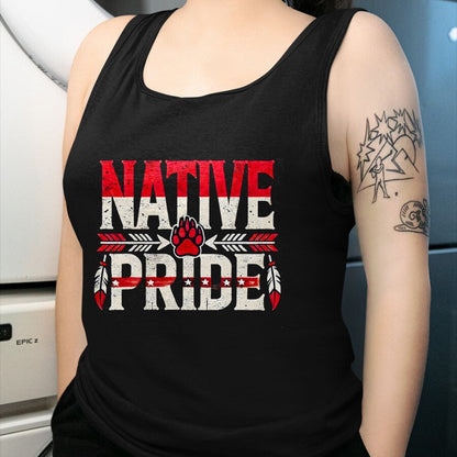 Native American T-Shirts, Vintage Native American Unisex T-Shirt/Hoodie/Sweatshirt HLT00 - Retro We Should Have Built A Wall Native American Heritage T-Shirt (1)