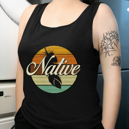 Native American T-Shirts, Vintage Native American Unisex T-Shirt/Hoodie/Sweatshirt HLT00 - Native Indian Native American Pride Indigenous Cherokee T-Shirt (1)