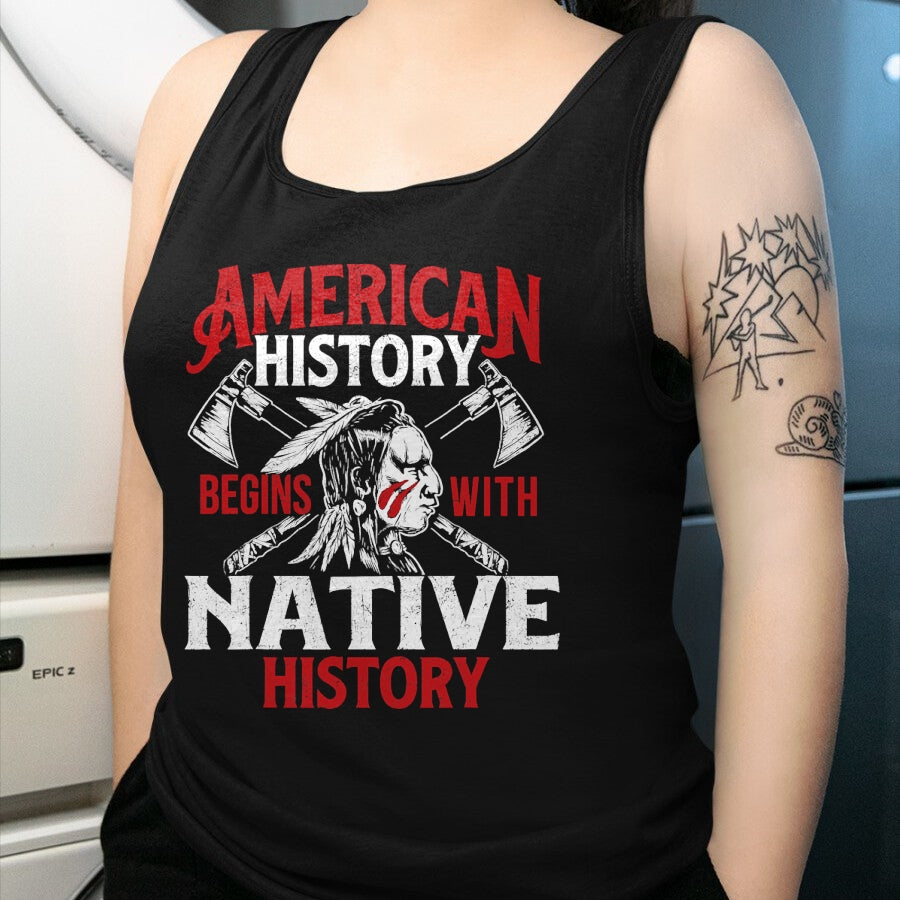 Native American T-Shirts, Vintage Native American Unisex T-Shirt/Hoodie/Sweatshirt HLT00 - Native History - Indigenous Indian Native American Blood T-Shirt (1)