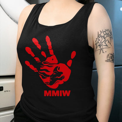 Native American T-Shirts, Vintage Native American Unisex T-Shirt/Hoodie/Sweatshirt HLT00 - MMIW Red Hand Indigenous Native American MMIW Awareness T-Shirt (1)