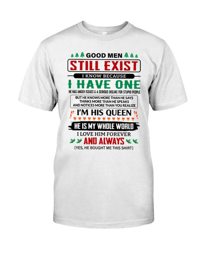 Good Men Still Exist - Perfect Christmas Gift For Your Wife From Husband - DTSM00