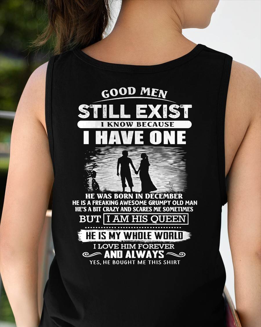 DECEMBER - GOOD MEN STILL EXIST - PERFECT GIFT FROM HUSBAND, BOYFRIEND - DTSM12 (SKU2607-180-12)