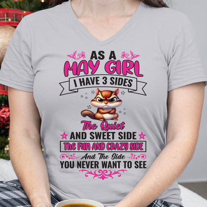 May - Funny 3 Sides Quote - Perfect Gift For Women - DTSM05 (SKU09-37-05)