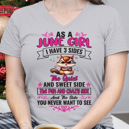 June - Funny 3 Sides Quote - Perfect Gift For Women - DTSM06 (SKU09-37-06)