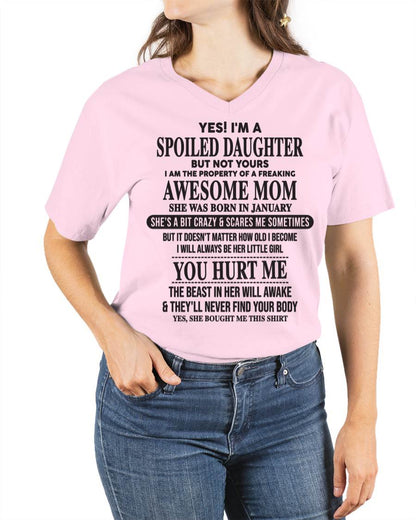 Spiled Daughter Of Mom - Perfect Gift For Your Daughter From Mom - DTSM01 (SKU07-159-01)